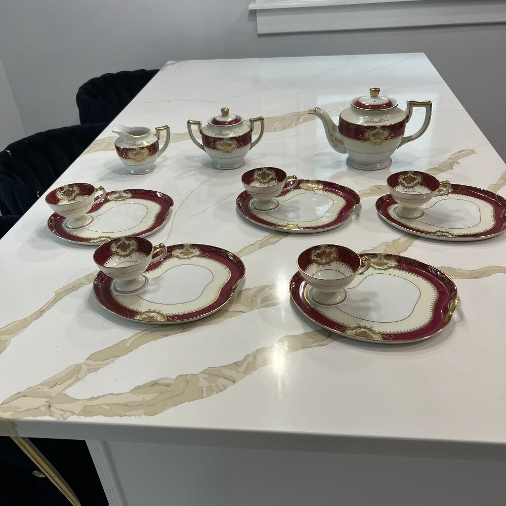 Antique Tea Set/Sandwich Set